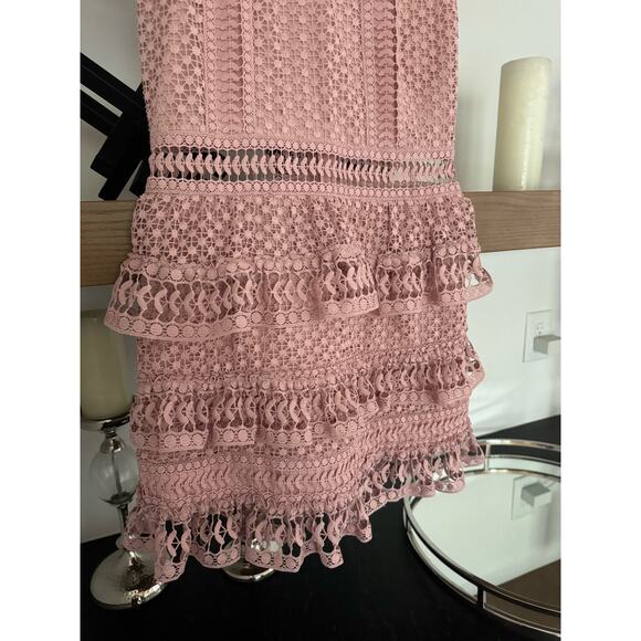 Romeo + Juliet Couture Ruffled Lace Dress - Picture 4 of 7